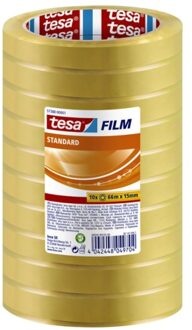 Plakband Tesa film standaard 15 mm x 66 m