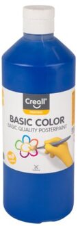 Plakkaatverf Creall basic 11 donkerblauw 500ml