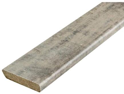Plakplint Barnwood - 240x2,2x0,5 Cm - Hout - Bruin