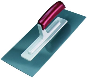 Plakspaan kunststof met houten greep 3x - MM329280