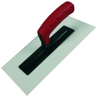 Plakspaan zacht kunststof 28x14x2 wit - MM343280