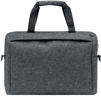 Plana rpet vilten laptoptas - maat One size Grijs
