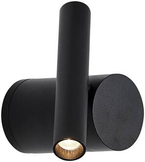 Planet LED wandlamp, zwart