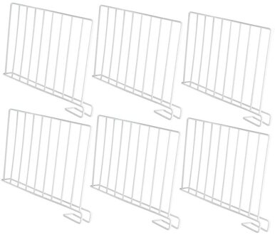 Plank Divider Voor Kasten, Portemonnees, Houten Planken, boek Planken En Bibliotheken-Organisatoren Voor Thuis En Kantoor-Set Van 6