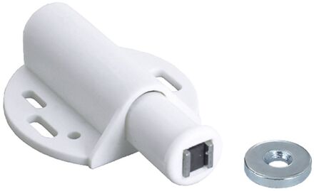 Plankdrager - Kunststof Wit - 5 Mm - 12 Stuks