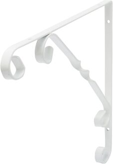 Plankdrager ornament wit 250x250mm