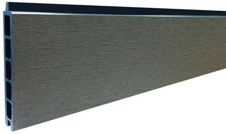 Planken Modular Mix&match Composiet Wpc Grijs 180x14x2cm 2 Stuks