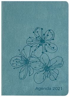 Planner-Academische Wekelijkse & Maandelijkse Planner Met Tabs, 5.5 "X 8", juli -December , Hardcover Met Achterzak + T