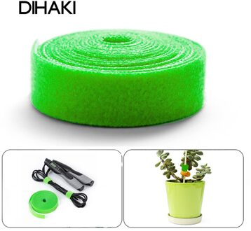 Plant Banden Bevestiging Tape 10/15/20Mm 5M Herbruikbare Bandjes Draden Cords Kabelbinders Zelfklevende Klittenband plant Bindmiddel Tuin Accessoires 20MMx5M