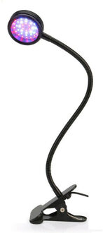 Plant Clip Op Bureau Energiebesparing Verstelbare 6W Met Plug Lamp Indoor Bloem Duurzaam Groeien Licht 44 Leds Aluminium UK plug