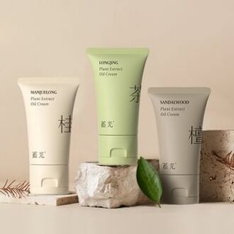 Plant Extract Body Oil Cream (Travel Size) - 3 Flavors SANDALWOOD - 30g
