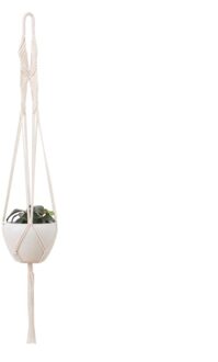 Plant Handgemaakte Macrame Plant Hanger Bloempot Haak Planter Hanger Muur Decor Binnenplaats Tuin Opknoping Mand Room Decor 05