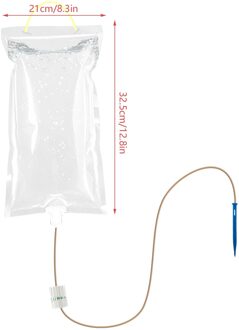 Plant Life Ondersteuning Druppelirrigatie Home Plant Automatische Bevloeiing Planten Bloem Waterers Fles Druppelirrigatie Planta M 2L