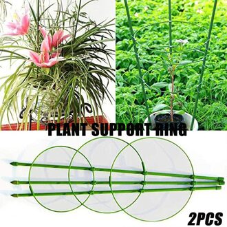 Plant Ondersteuning Ring Verstelbare Plant Trellises Tuin Mand Plant Vaste Klimmen Klimmen Frame Plastic Beugel Ondersteunt 828