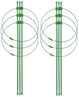 Plant Ondersteuning Ring Verstelbare Plant Trellises Tuin Mand Plant Vaste Klimmen Morning Glory Rotan Tractie Functies