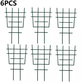 Plant Ondersteuning Ring Verstelbare Plant Trellises Tuin Mand Plant Vaste Klimmen Netto Tuin Voor Groene Bean Pea Komkommer Tomaat 6stk