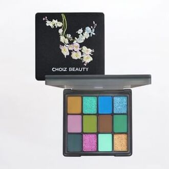 Plant Series 12-Color Eyeshadow Palette Moth Orchid - 16.5g