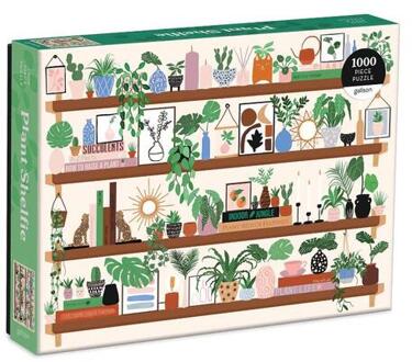 Plant Shelfie 1000 Piece Puzzle -  Galison (ISBN: 9780735366541)