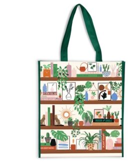 Plant Shelfie Reusable Shopping Bag - Galison