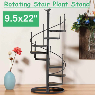 Plant Shelve Decorative Iron Plant Rack Stand Plants Succulent shelf 8 layer Stair shape Desktop Garden flower stand