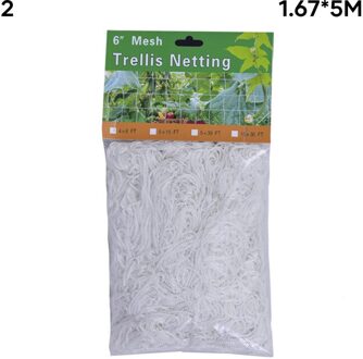 Plant Trellis Netting Zware Polyester Plant Ondersteuning Wijnstok Klimmen Hydrocultuur Tuin Netto Accessoires Multi Gebruik Polyester Sd 2