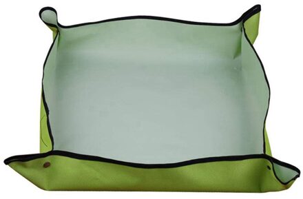 Plant Verpotten Vierkante Mat Waterdicht Dikker Pe Transplanteren Succulent Oppotten Tarp Opvouwbare Indoor Bonsai Doek Tuinieren Mat