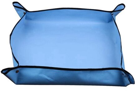 Plant Verpotten Vierkante Mat Waterdicht Dikker Pe Transplanteren Succulent Oppotten Tarp Opvouwbare Indoor Bonsai Doek Tuinieren Mat