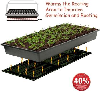 Plant Verwarming Mat 30x10in 20x10in Zaailing Bloem Elektrische Deken Waterdicht Warm Duurzaam Hydrocultuur Verwarming Pad EU 30x10in