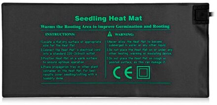 Plant Verwarming Mat 52X52 Cm Zaailing Bloem Elektrische Deken Waterdicht Warm Duurzaam Hydrocultuur Verwarming Pad Eu plug