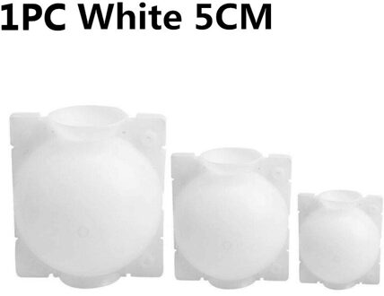 Plant Wroeten Bal Enten Wroeten Groeiende Doos Fokken Case Plant Wroeten Apparaat Hoge Druk Doos Voor Tuin Transplantatie 1stk wit 5 cm