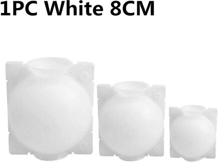 Plant Wroeten Bal Enten Wroeten Groeiende Doos Fokken Case Plant Wroeten Apparaat Hoge Druk Doos Voor Tuin Transplantatie 1stk wit 8 cm