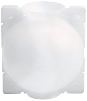 Plant Wroeten Bal Enten Wroeten Groeiende Doos Fokken Case Voor Tuin Herbruikbare Plant Wroeten Apparaat Voor Rozen, fruit Bomen, wit 12cm