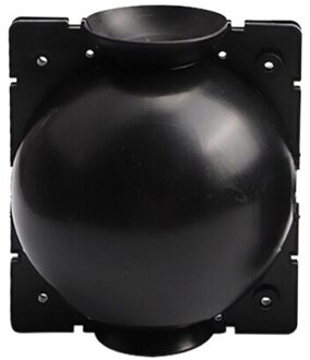 Plant Wroeten Bal Enten Wroeten Groeiende Doos Fokken Case Voor Tuin Herbruikbare Plant Wroeten Apparaat Voor Rozen, fruit Bomen, zwart 5cm