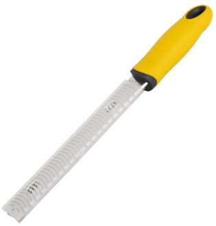 Plantaardige Rasp Rvs Parmezaanse Kaas Rasp Gember Rasp Shredder Citroen Draad Cutter Fruit & Vegetable Gereedschap geel