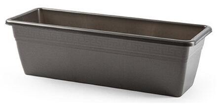 Plantenbak - antraciet grijs - rechthoekig - 50 x 17 x 15 cm