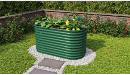 Plantenbak Vita 858 - Zeewier - Metaal - 162,1x82,1x85,8cm