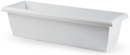 Plantenbak - wit - rechthoekig - 60 x 20 x 16 cm - bloembak