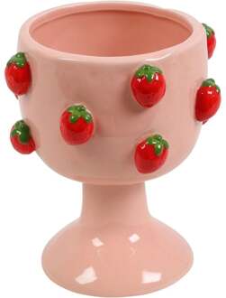 Plantenmand op voet Strawberry