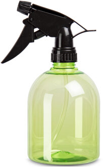 Plantenspuit - 500 ml - transparant groen - verstuiver - 18 cm - kunststof