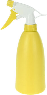 Plantenspuit - geel - 480 ml - kunststof - 11 x 8 x 23 cm - Plantenspuiten