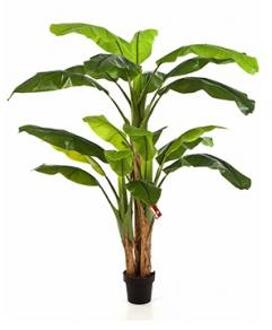 Plantenwinkel Kunstplant Bananenplant M Groen