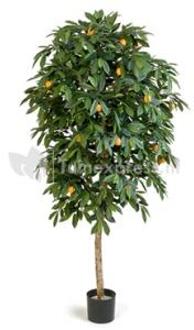 Plantenwinkel Kunstplant Citrus mandarine XL Groen