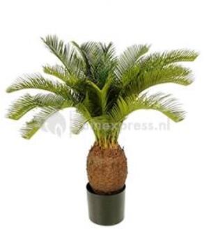 Plantenwinkel Kunstplant Cycas palm L Groen
