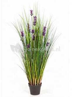 Plantenwinkel Kunstplant Lavender grass M Groen