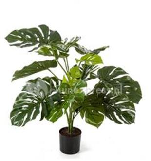 Plantenwinkel Kunstplant Monstera deliciosa S Groen