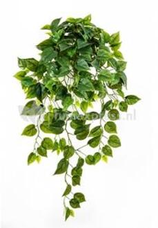 Plantenwinkel Kunstplant Philodendron M hanger Groen