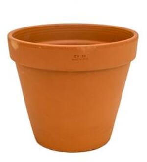 Plantenwinkel Terracotta bloempot 33 cm Oranje