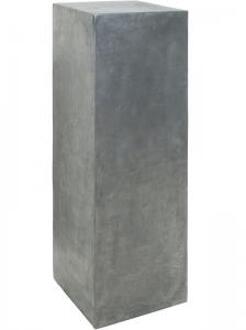 Plantenzuil aluminium beton look 35x35x120 cm