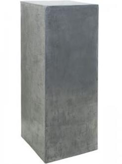 Plantenzuil aluminium beton look 35x35x90 cm