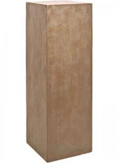 Plantenzuil bronze 35x35x70 cm